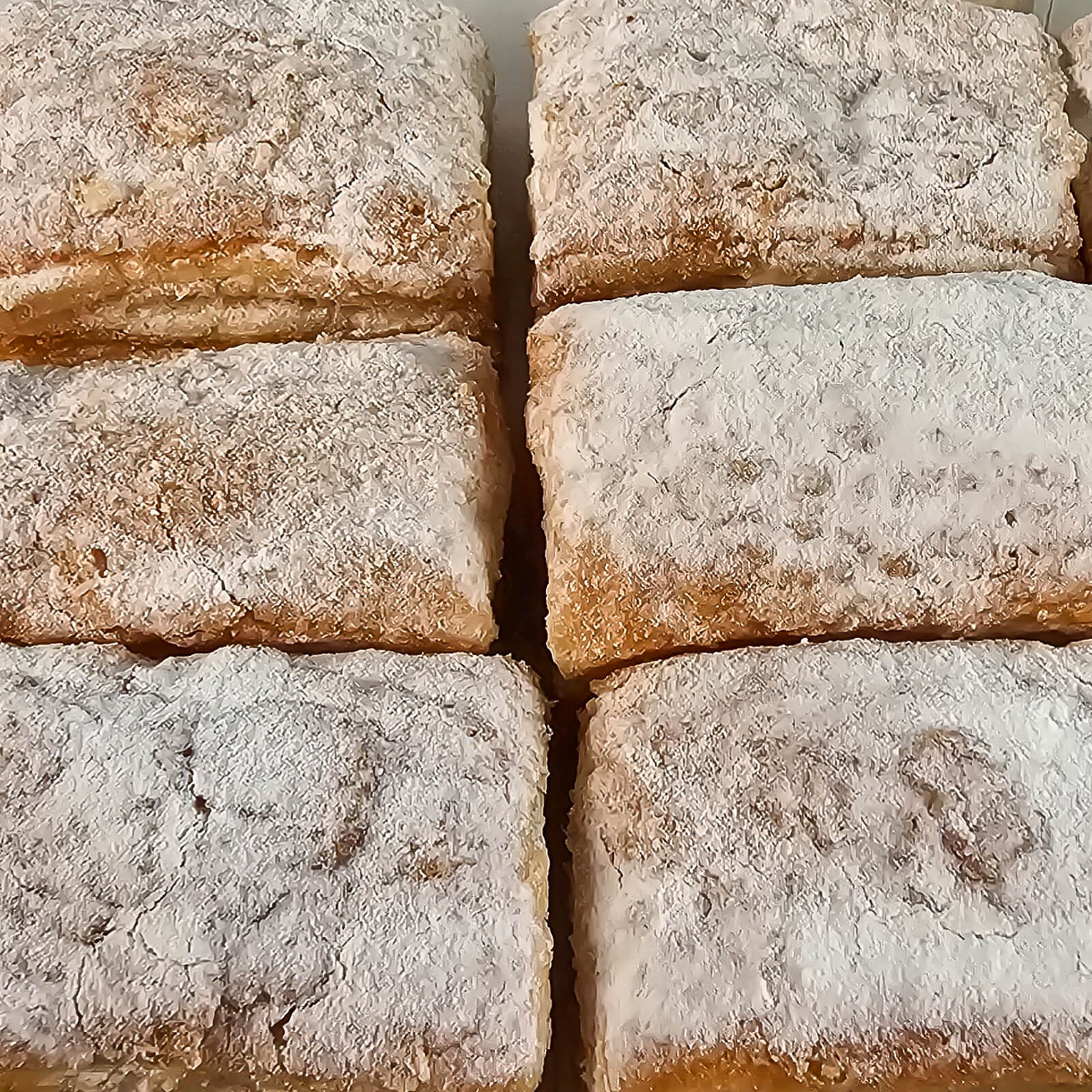 Milhojas de crema