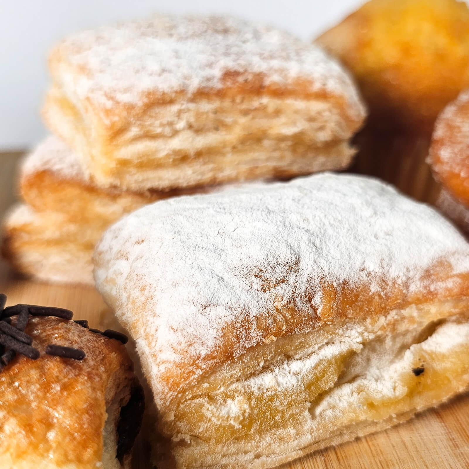 Milhojas de crema